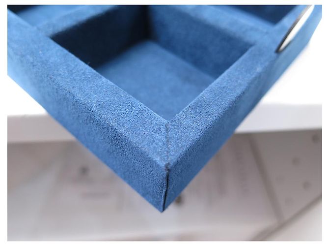 Neue Box 8 LOUIS VUITTON N UHREN48226 UHRENBOX AUS CHECKER-GRAPHIT Anthrazitgrau - Ansicht 41