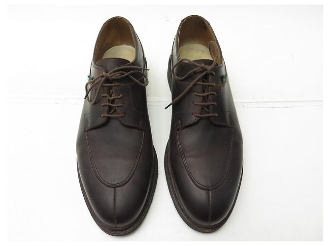 PARABOOT DERBY AVIGNON SCHUHE 10 44 DEMI CHUNKING FAT LEDER-LEDERSCHUHE - Ansicht 10