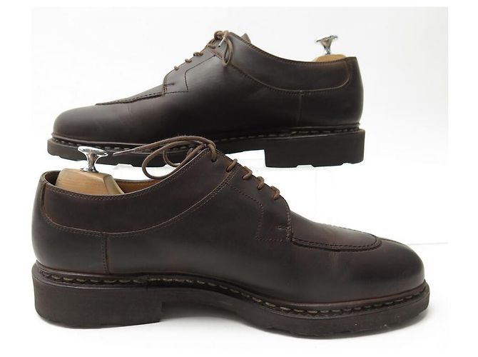 PARABOOT DERBY AVIGNON SCHUHE 10 44 DEMI CHUNKING FAT LEDER-LEDERSCHUHE - Ansicht 2