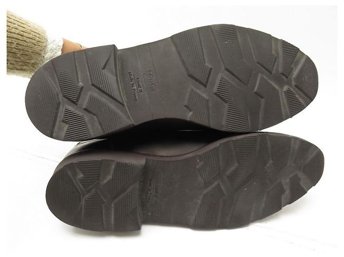 PARABOOT DERBY AVIGNON SCHUHE 10 44 DEMI CHUNKING FAT LEDER-LEDERSCHUHE - Ansicht 3