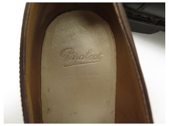 PARABOOT DERBY AVIGNON SCHUHE 10 44 DEMI CHUNKING FAT LEDER-LEDERSCHUHE - Ansicht 5