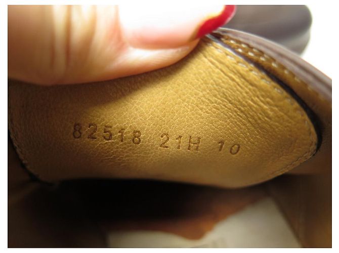 PARABOOT DERBY AVIGNON SCHUHE 10 44 DEMI CHUNKING FAT LEDER-LEDERSCHUHE - Ansicht 6