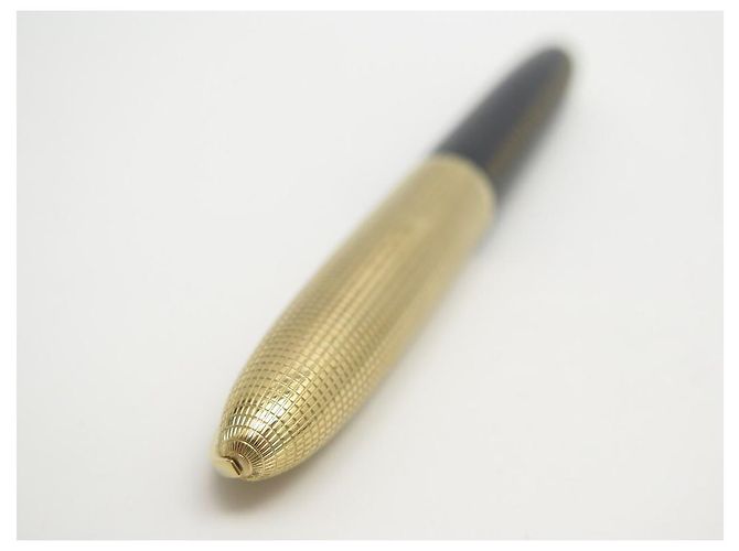 NEUER LOUIS VUITTON ROLLERBALL SPIRIT DOC KUGELSCHREIBER AUS LEDER UND METALL Schwarz - Ansicht 4