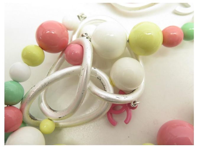 COLLANA CHANEL CINTURA E LOGO MULTICOLOR T 65-95 COLLANA CINTURA PERLE Multicolore - vista 6