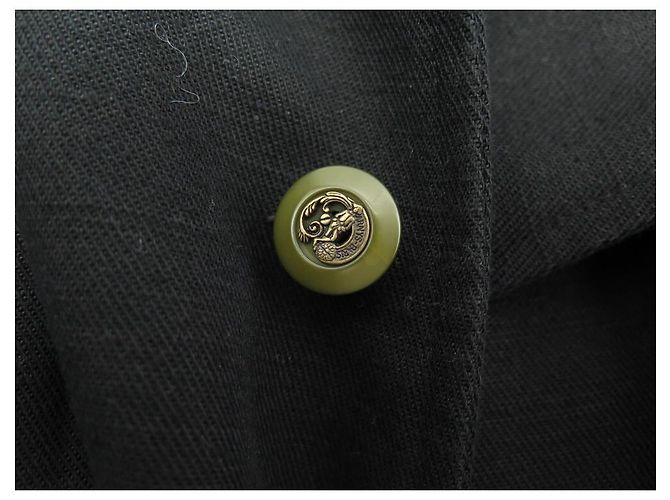 GIACCA ARNYS FRANCIA FORESTIERE L 52 CAPPOTTO GIACCA GIROCOLLO IN COTONE NERO - vista 10