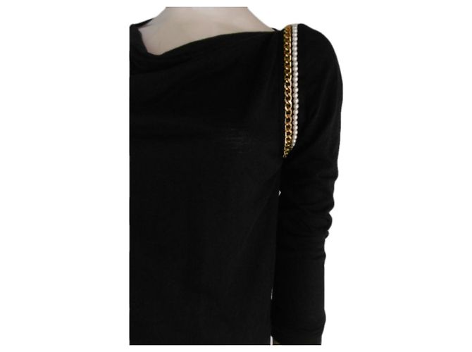 Sacai Luck Tops Negro - vista 13