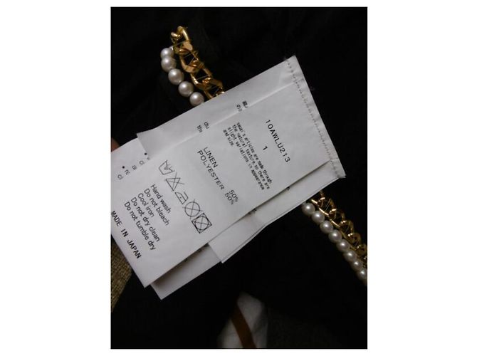 Sacai Luck Tops Negro - vista 15