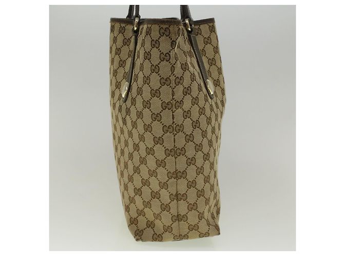 GUCCI Borsa tote in tela GG Beige 153009 Auth ep2313 - vista 3