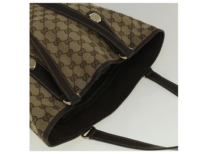 GUCCI Borsa tote in tela GG Beige 153009 Auth ep2313 - vista 6