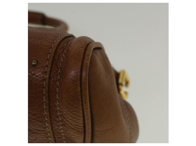 Chloé Chloe Paddington Borsa a tracolla Pelle Marrone Auth yk9237 - vista 17