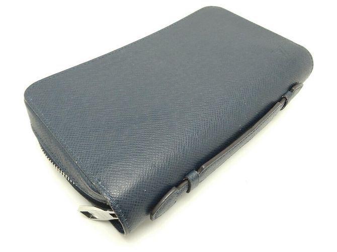 Louis Vuitton Zippy XL Blu - vista 3