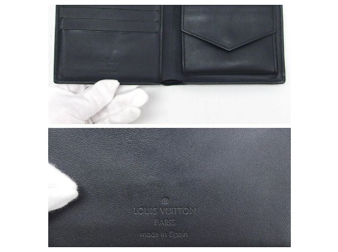 Slender Louis Vuitton snello Nero - vista 6