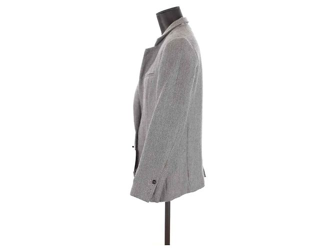 Laurence Dolige Blazer de lana Gris - vista 3