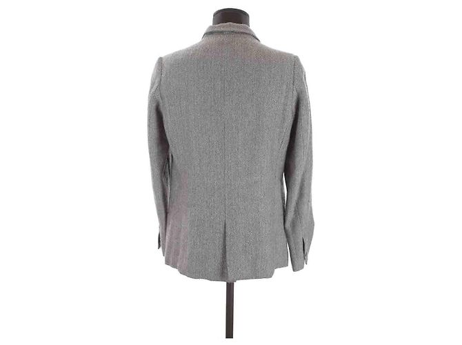 Laurence Dolige Blazer de lana Gris - vista 4