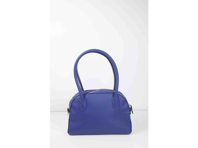 Autre Marque Borsa in pelle Blu - vista 3