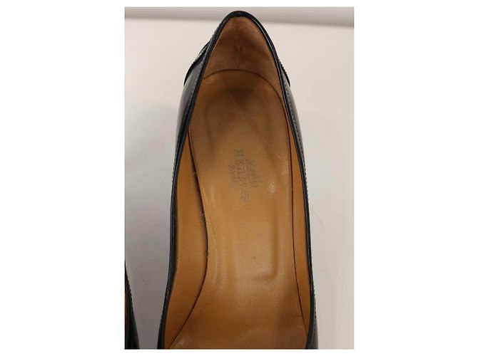 Kelly Hermès Lederabsätze Schwarz - Ansicht 4