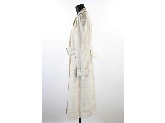 Off White Cotton jacket Beige - view 2