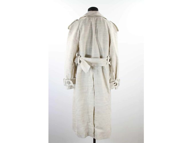 Off White Cotton jacket Beige - view 3