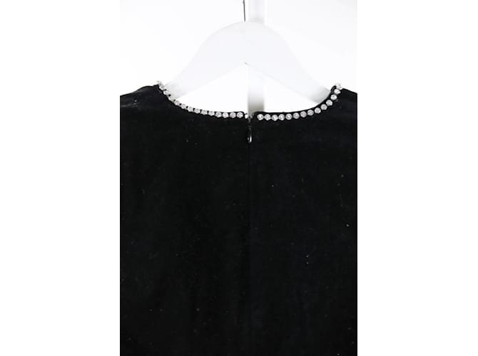 Isabel Marant Top de terciopelo Negro - vista 4