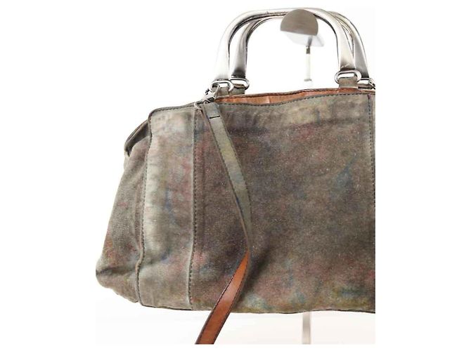 Autre Marque Borsa in scamosciato Multicolore - vista 2