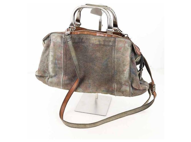 Autre Marque Borsa in scamosciato Multicolore - vista 3