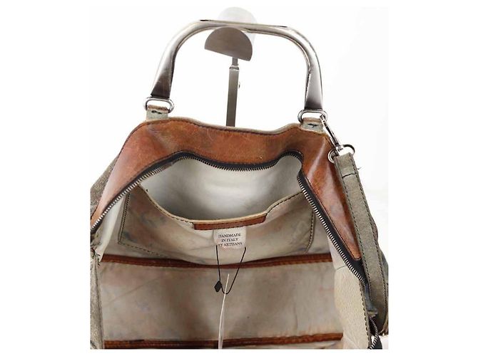 Autre Marque Borsa in scamosciato Multicolore - vista 4