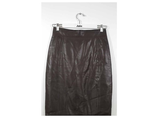Paule Ka Leather skirt - view 2