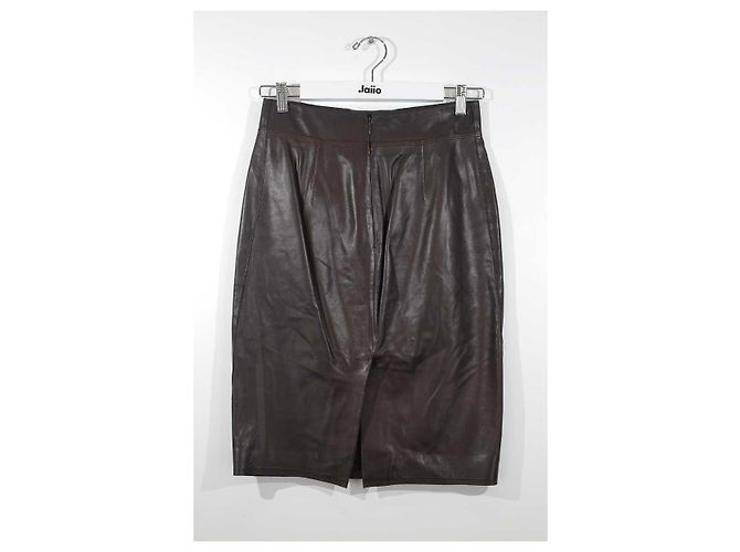 Paule Ka Leather skirt - view 3