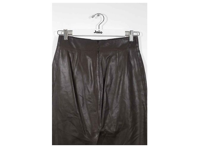 Paule Ka Leather skirt - view 4