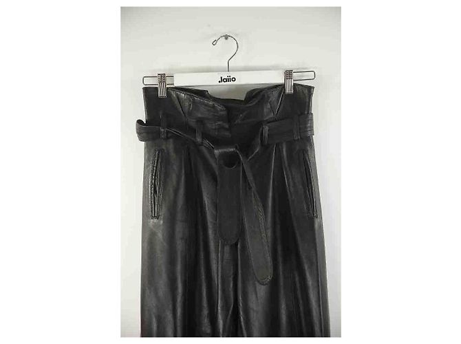 Attico Weite Lederhose - Ansicht 2