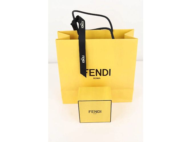 Fendi Goldene Ohrringe - Ansicht 4