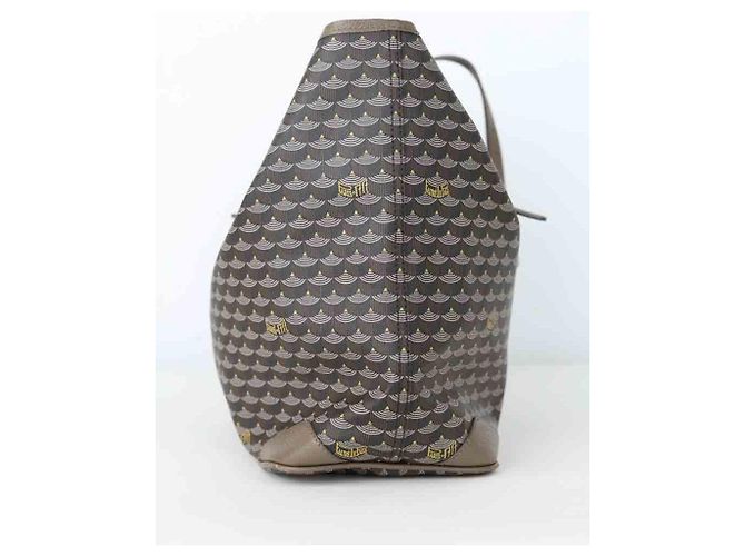 Fauré Le Page Tote in pelle Cerf Marrone - vista 3
