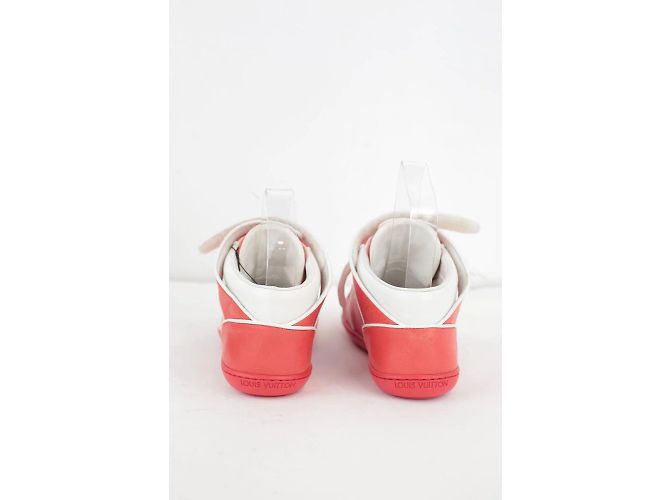 Louis Vuitton Scarpe da ginnastica in pelle Rosso - vista 2