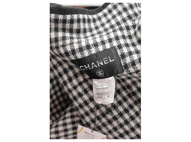 Chanel Abrigo de lana Negro - vista 5