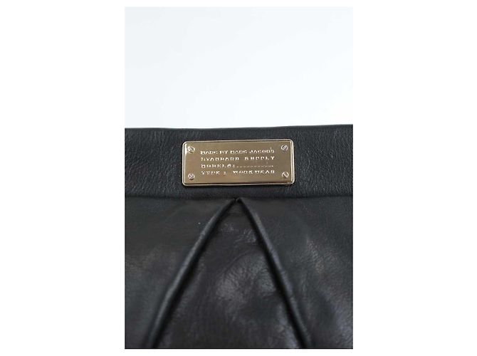 Marc Jacobs Leather Clutch Bag - view 3