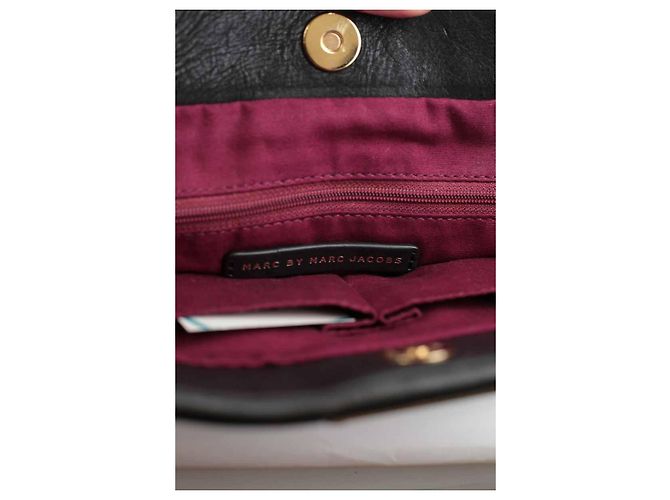 Marc Jacobs Leather Clutch Bag - view 5