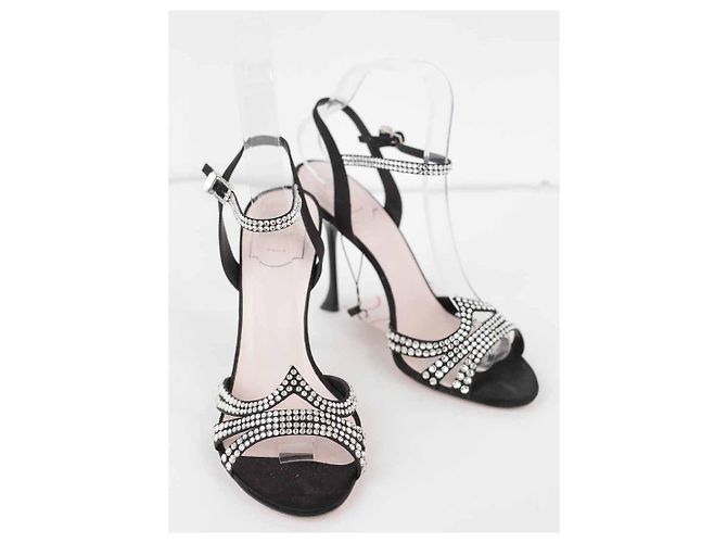Roger Vivier Lederabsätze Schwarz - Ansicht 3