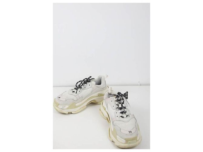 Balenciaga Scarpe da ginnastica Triple S bianche Bianco - vista 5