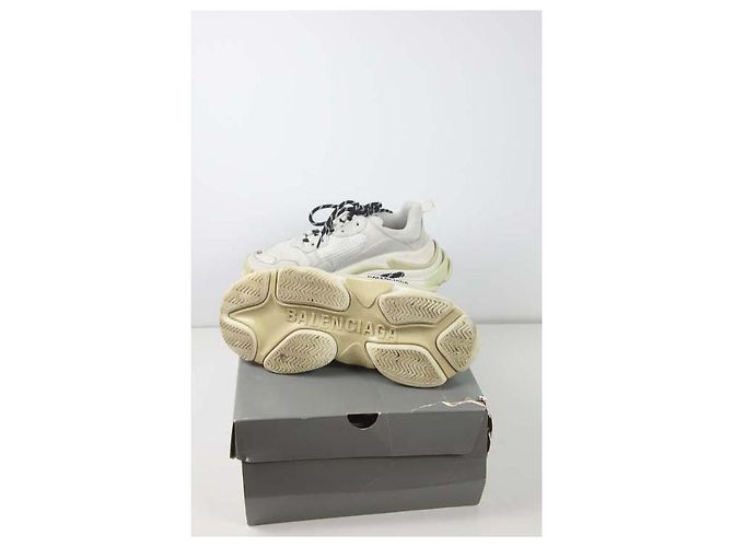 Balenciaga Scarpe da ginnastica Triple S bianche Bianco - vista 7