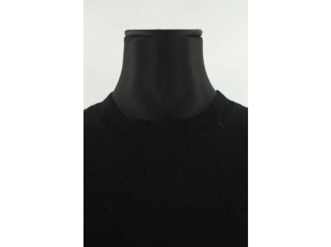 Louis Vuitton Vestido de lana Negro - vista 4