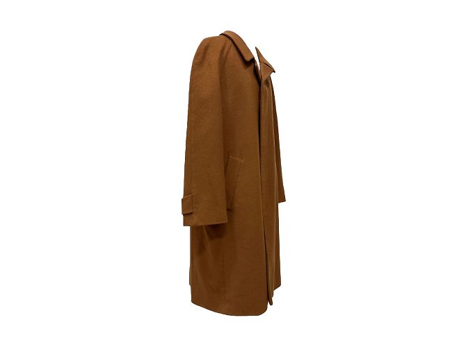 YVES SAINT LAURENT Abrigos M Castaño - vista 2