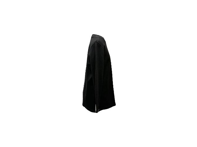 Versace Suéter de Algodón Negro Cuello en V M - vista 2