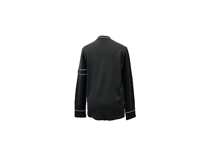 Versace Suéter de Algodón Negro Cuello en V M - vista 3