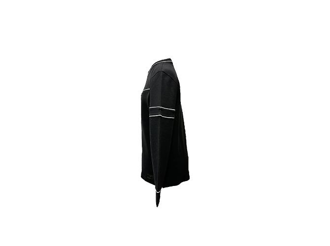 Versace Suéter de Algodón Negro Cuello en V M - vista 4