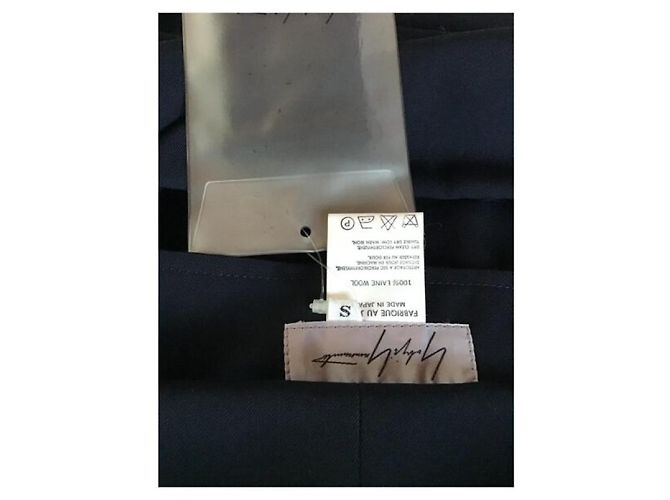 Yohji Yamamoto Kleider Schwarz - Ansicht 6