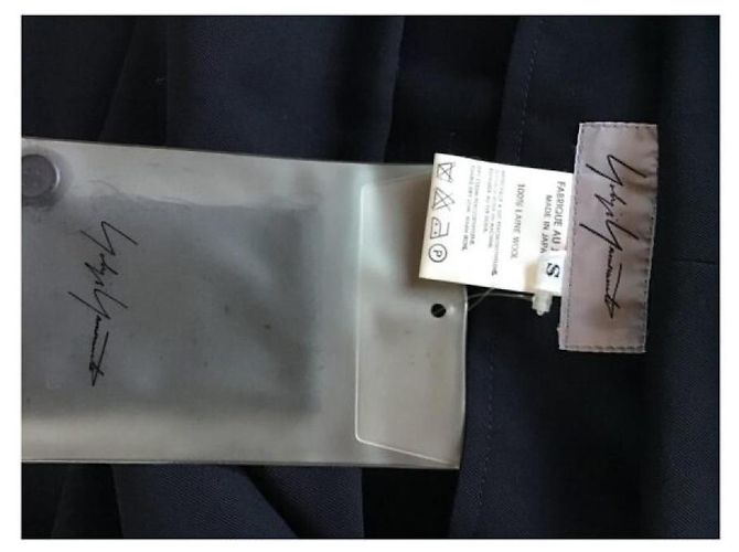 Yohji Yamamoto Kleider Schwarz - Ansicht 9