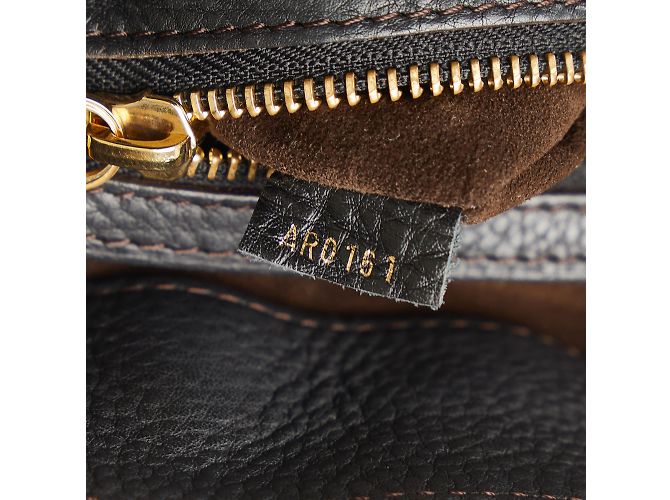 Borsa Louis Vuitton Mahina Cirrus PM nera Nero - vista 7