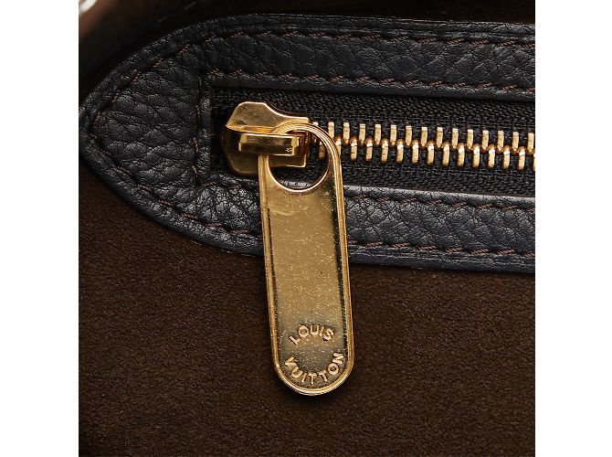 Borsa Louis Vuitton Mahina Cirrus PM nera Nero - vista 8