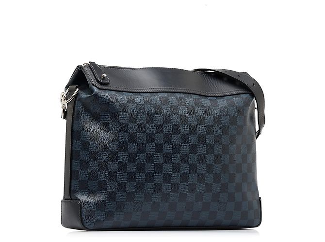 Borsa a tracolla Louis Vuitton Damier Cobalt Greenwich Messenger blu - vista 2