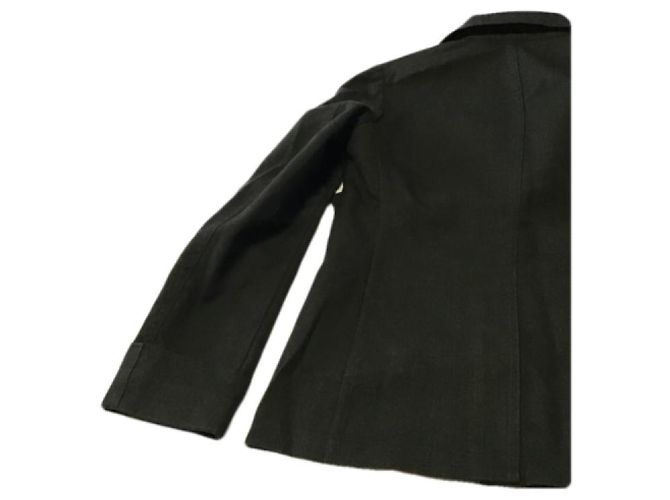 Yohji Yamamoto Jacken Khaki - Ansicht 6
